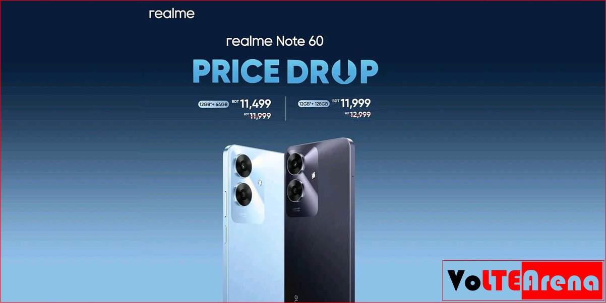 Unbeatable Deal: realme Note 60 Price Cut in Bangladesh – Now Starting at ৳11,499